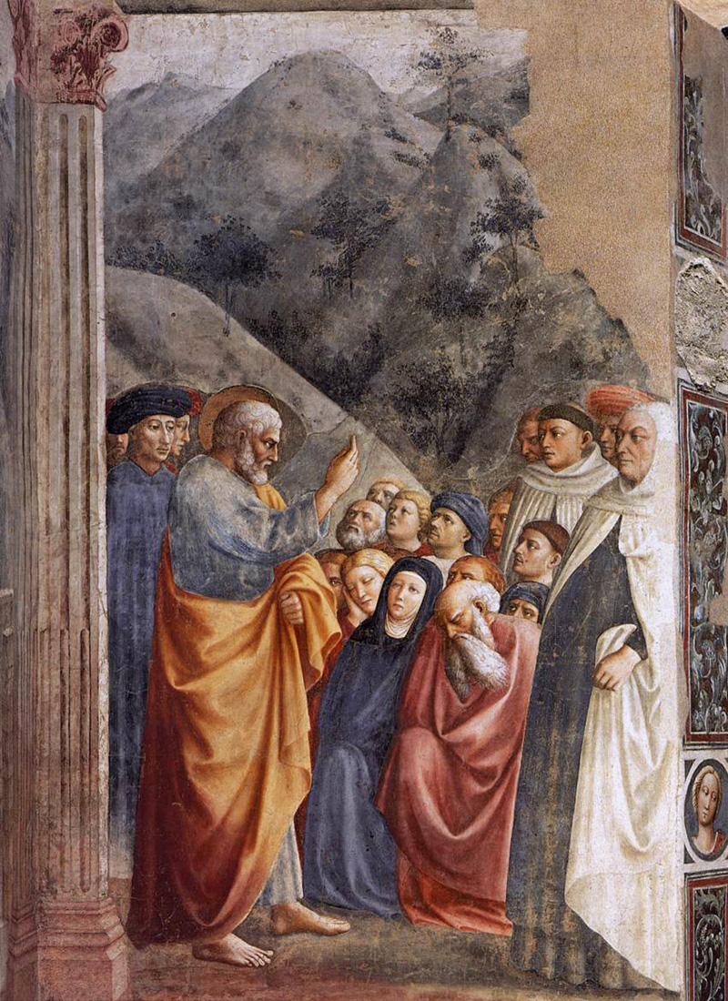 saint peter preaching